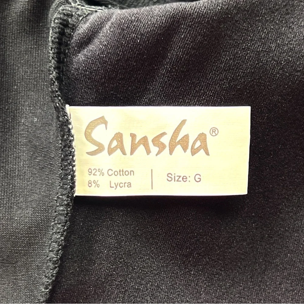 Sansha Esona Ballet Leotard Dress Black Size G = Girl’s 14 Skirt Tank New NWT